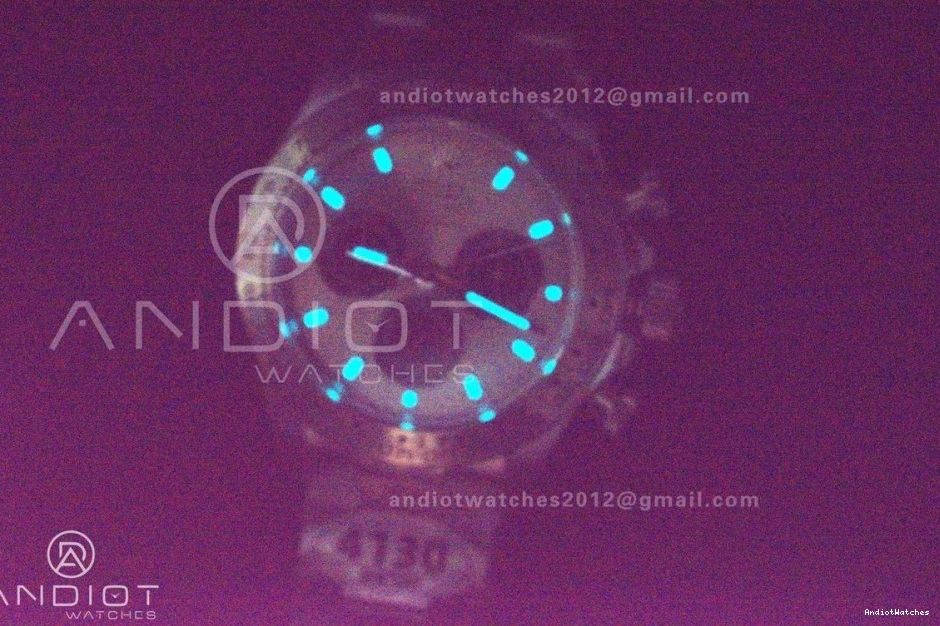 756 QF SS Grey Edition Daytona GoAnywhere Bracelet 1:1 Dial Best SA on 116509 0411